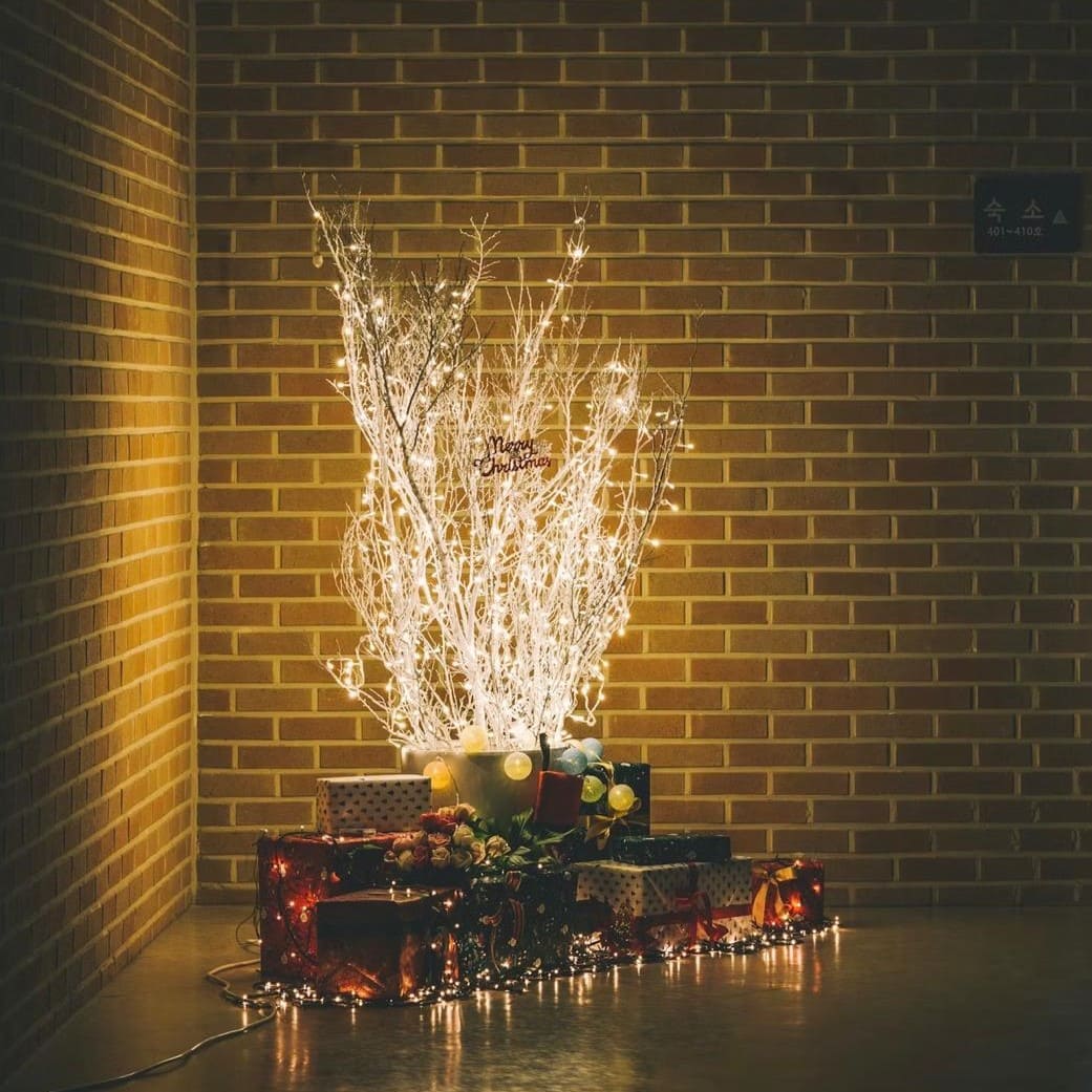 Professionelle Montage von Beleuchtung für festliche Stimmung und nicht nur!